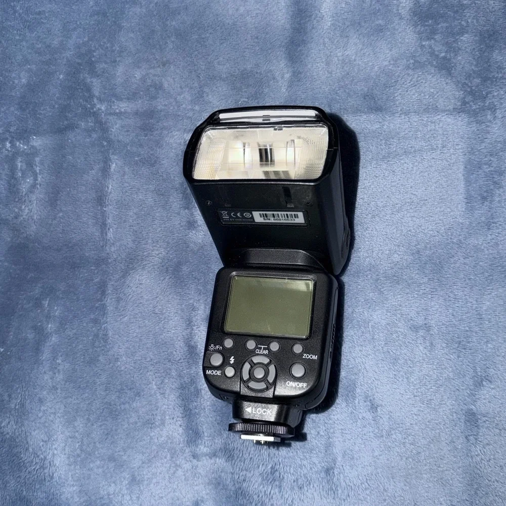 Sunpak DF 3600U Shoe Mount‎ Flash Tested Working